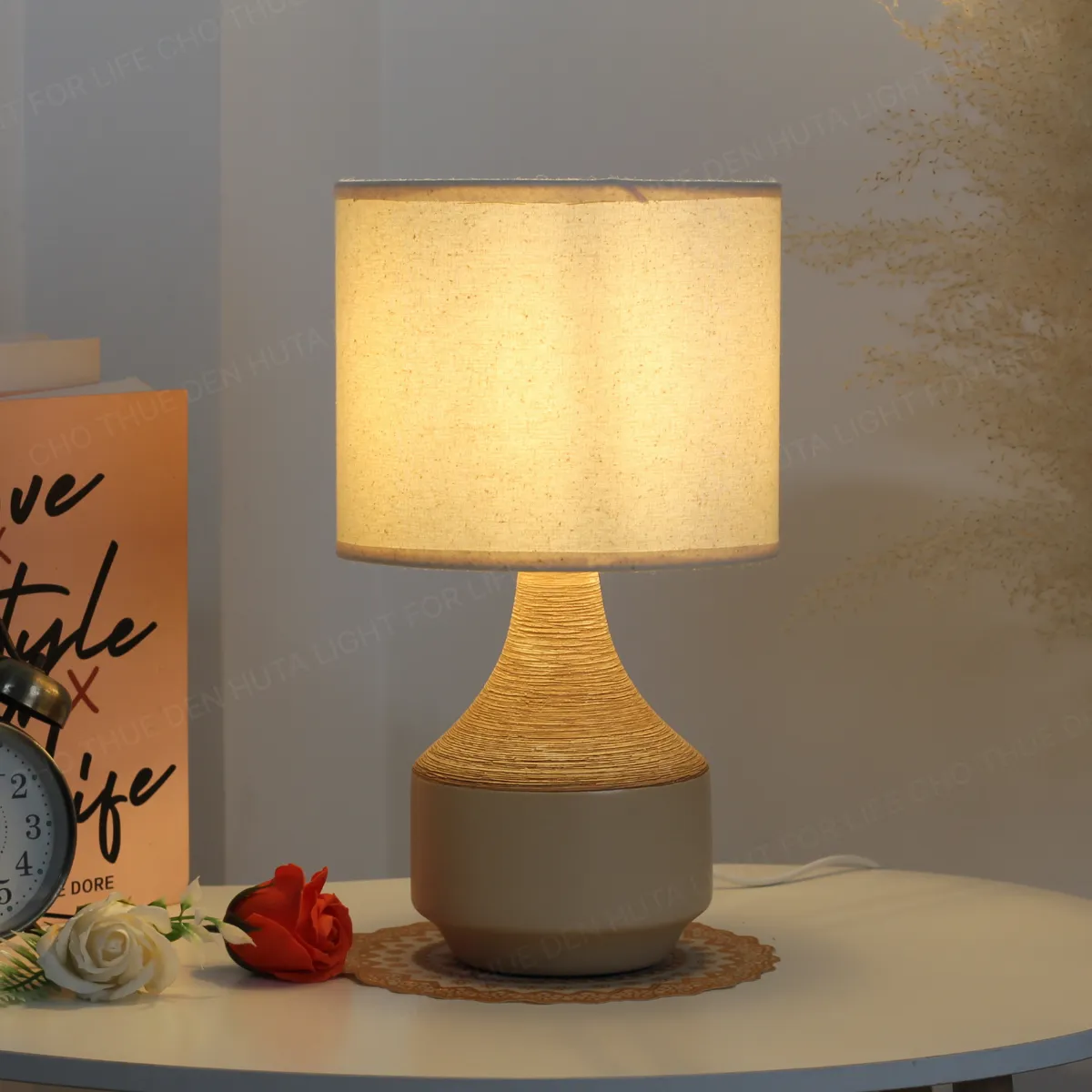 3. HÌNH ẢNH THỰC TẾ ĐÈN NGỦ ĐỂ BÀN MÃ S14