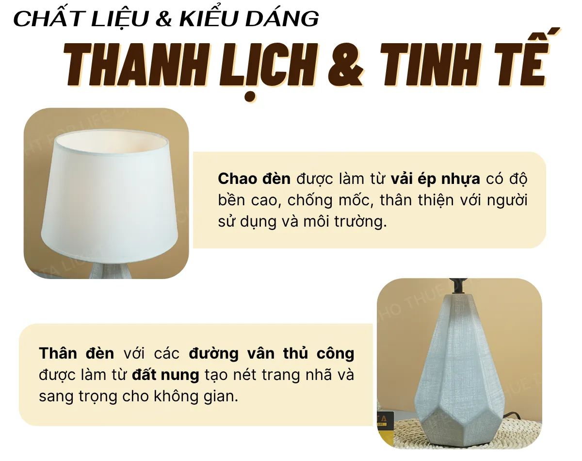 1. THÔNG SỐ KỸ THUẬT ĐÈN NGỦ ĐỂ BÀN MÃ S15