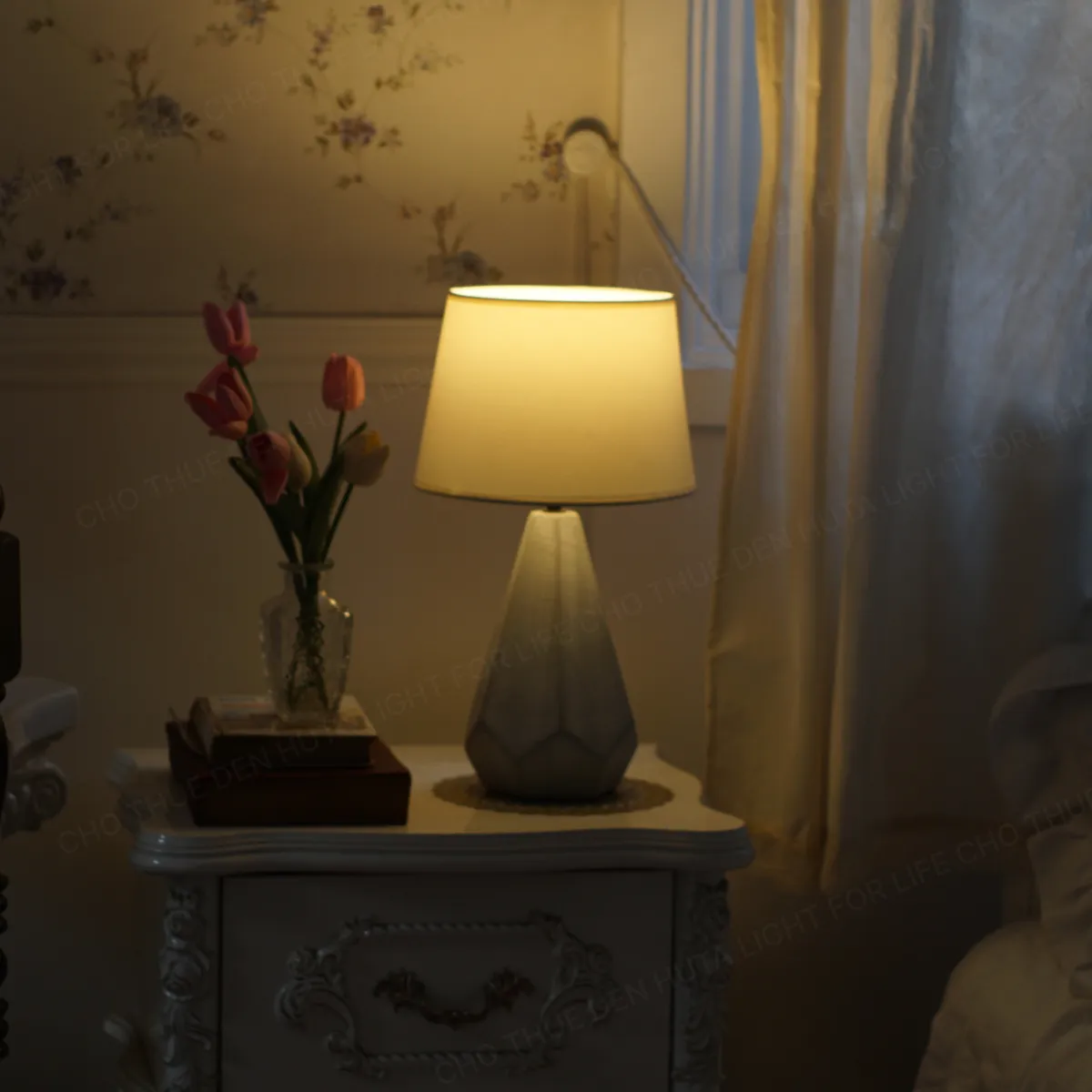 3. HÌNH ẢNH THỰC TẾ ĐÈN NGỦ ĐỂ BÀN MÃ S15