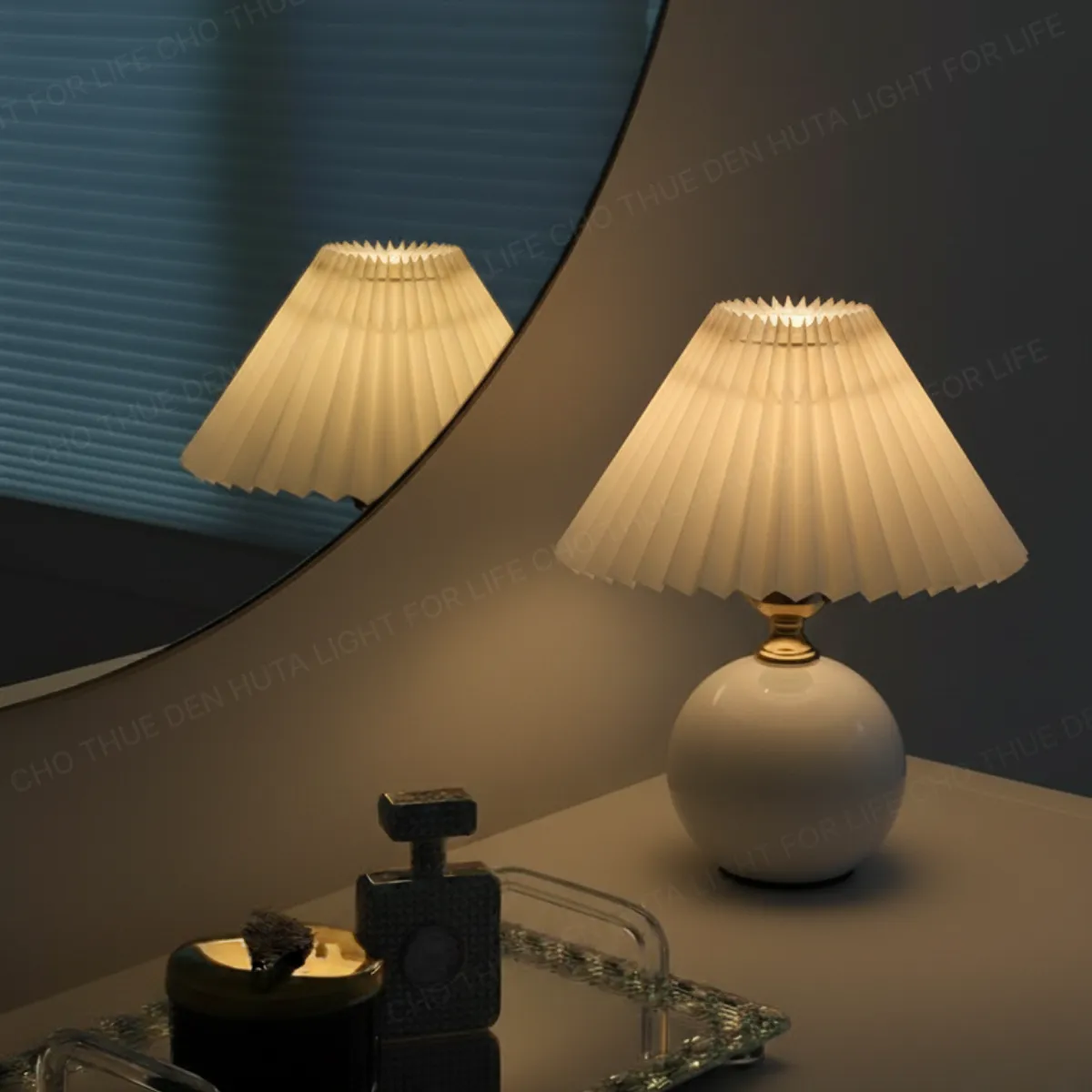 3. HÌNH ẢNH THỰC TẾ ĐÈN NGỦ ĐỂ BÀN MÃ S8