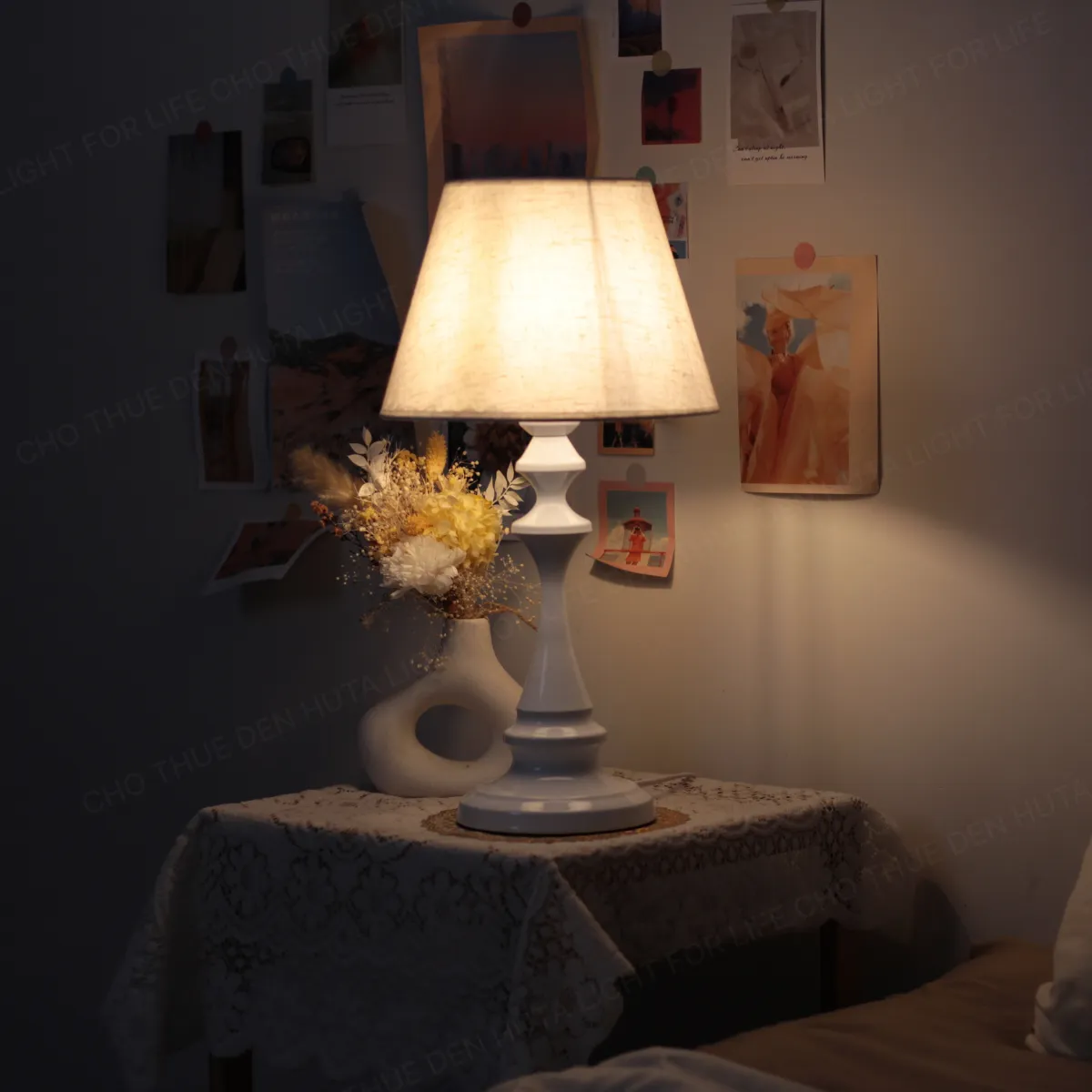 3. HÌNH ẢNH THỰC TẾ ĐÈN NGỦ ĐỂ BÀN MÃ T2