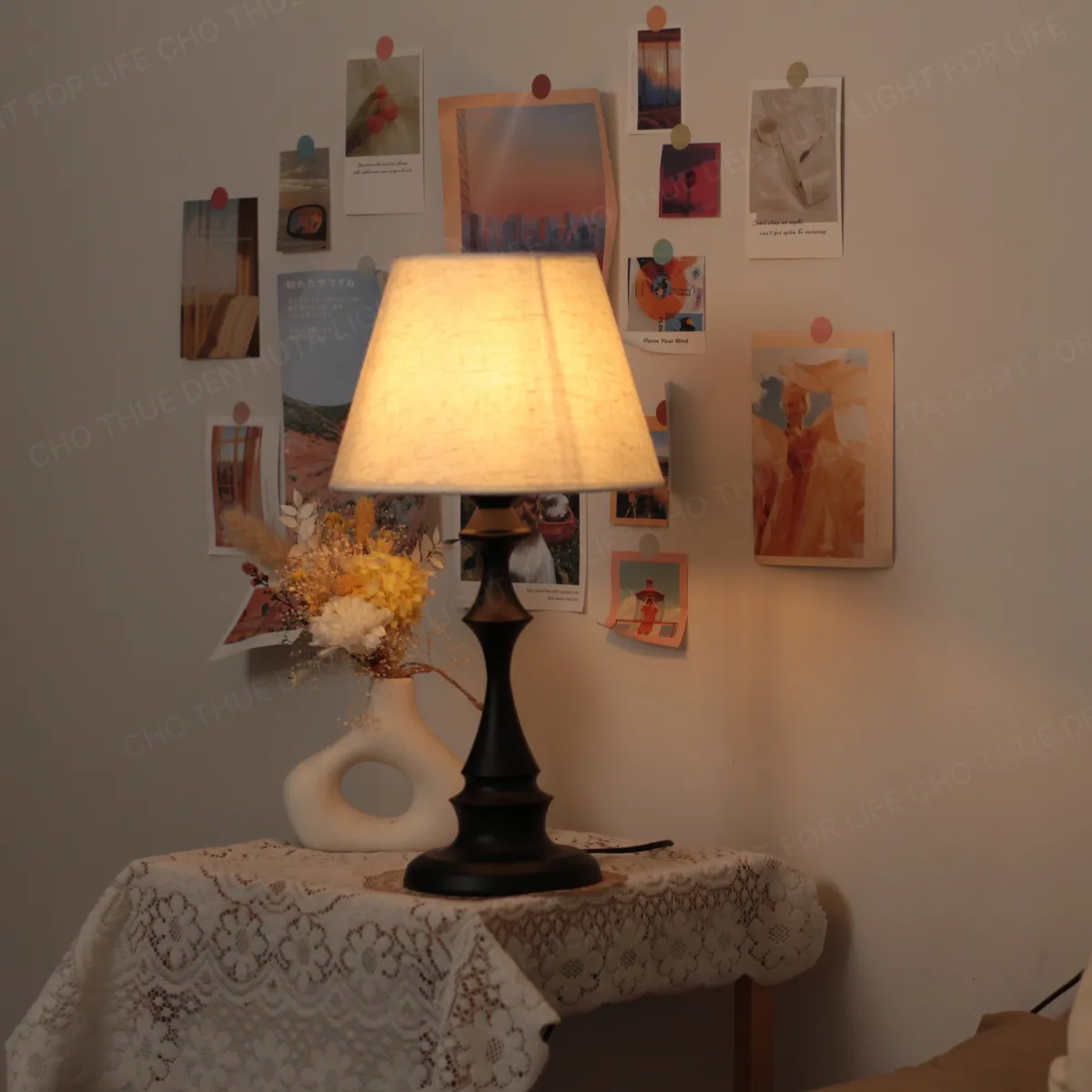 3. HÌNH ẢNH THỰC TẾ ĐÈN NGỦ ĐỂ BÀN MÃ T2