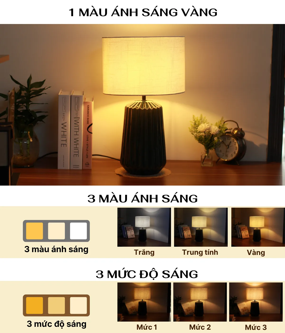 1. THÔNG SỐ KỸ THUẬT ĐÈN NGỦ ĐỂ BÀN MÃ S17