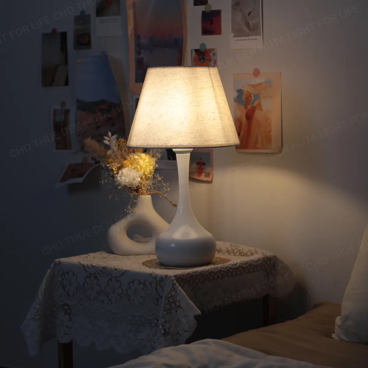 3. HÌNH ẢNH THỰC TẾ ĐÈN NGỦ ĐỂ BÀN MÃ T3