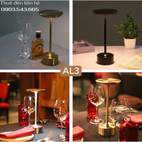 Cho Thuê Đèn Bàn Cảm Ứng Mã AL3