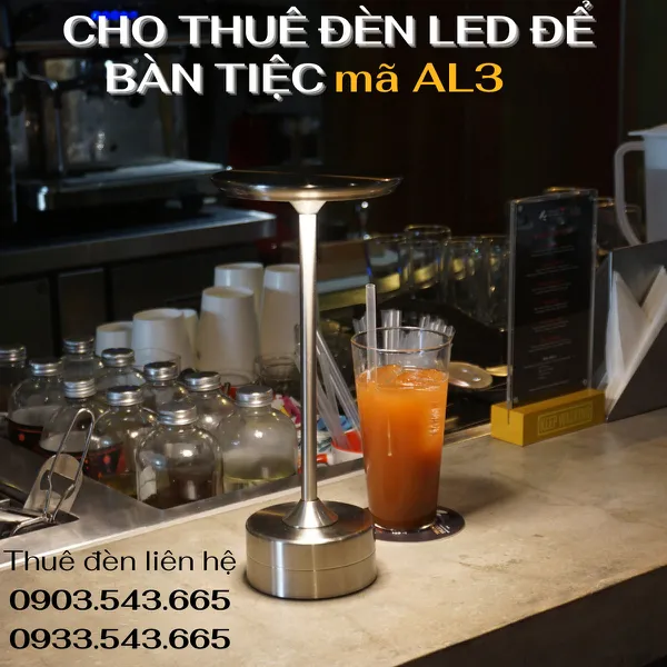 Cho Thuê Đèn Bàn Cảm Ứng Mã AL3