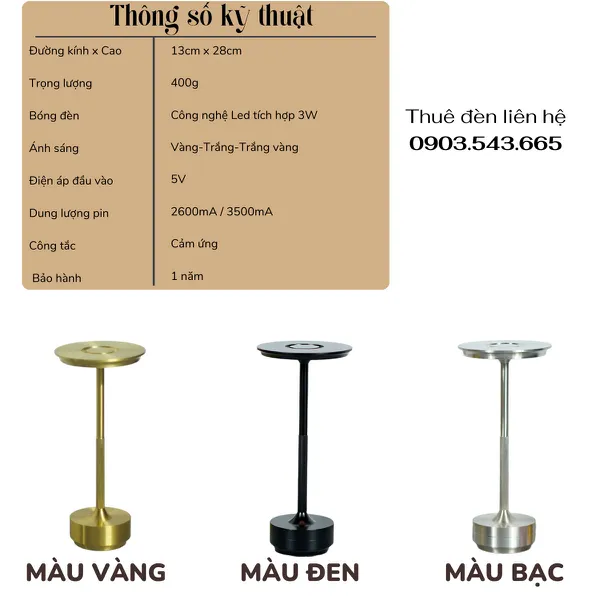 Cho Thuê Đèn Trang Trí Bàn Ăn Tiệc Mã AL4