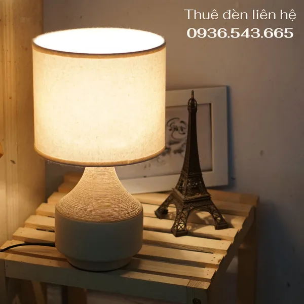 Cho Thuê Đèn Ngủ Thân Gốm Sứ Mã S14