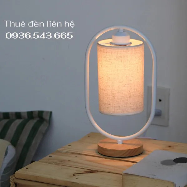 Cho Thuê Đèn Ngủ Thân Gỗ Mã G6