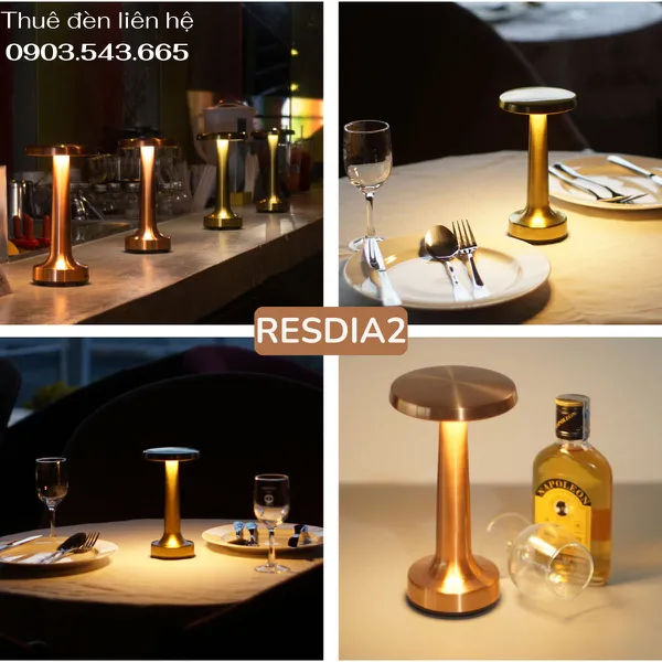 Cho Thuê Đèn Trang Trí Bàn Tiệc Sự Kiện Mã RESDIA2