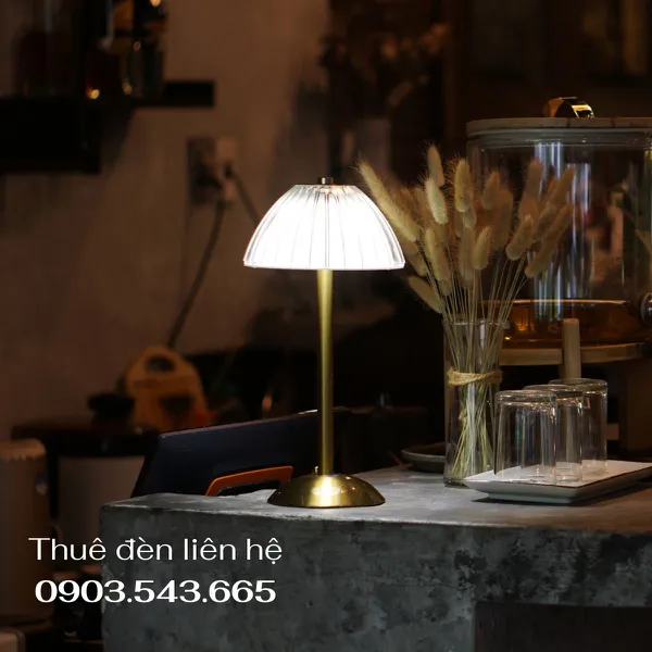 Cho Thuê Đèn Bàn Cảm Ứng Trang Trí Bàn Tiệc Mã RESDUNON