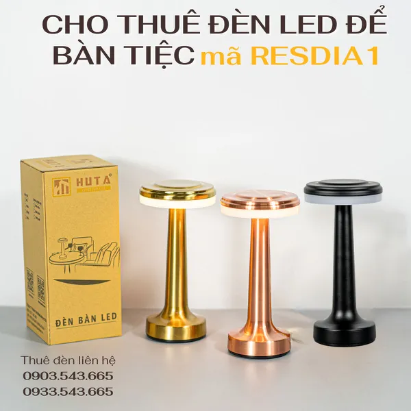 Cho Thuê Đèn Bàn Cảm Ứng Mã RESDIA1