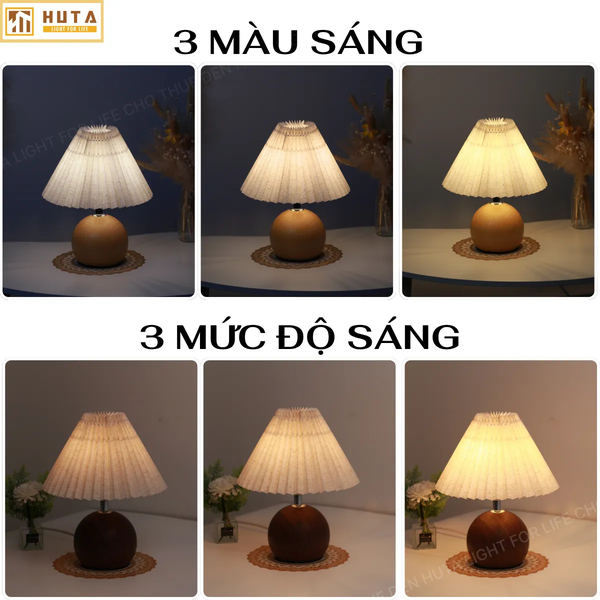Cho Thuê Đèn Ngủ Thân Kim Loại Mã T8 | Decor Không gian | Điều Chỉnh Ánh Sáng
