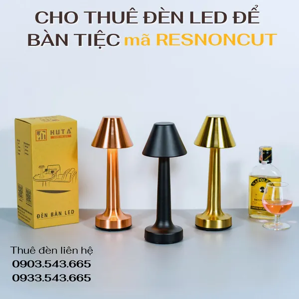 Cho Thuê Đèn Bàn Cảm Ứng Mã RESNONCUT