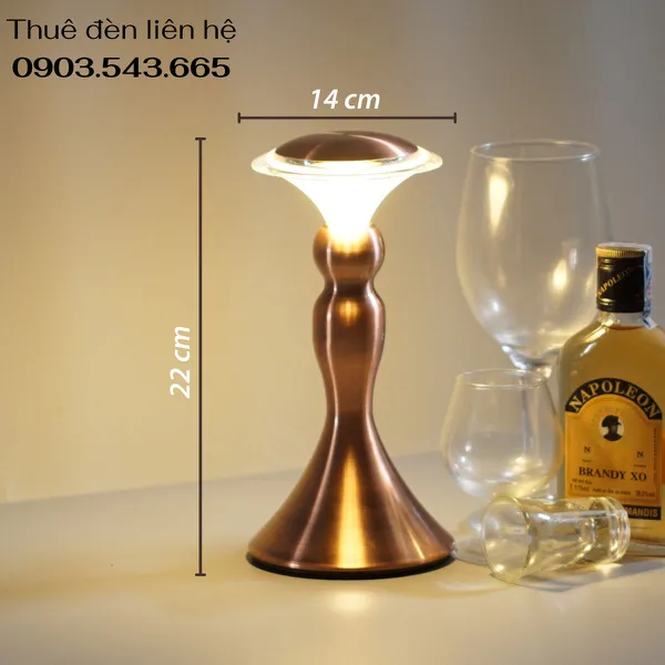 Cho Thuê Đèn Bàn Cảm Ứng Trang Trí Sự Kiện Mã RESCUP