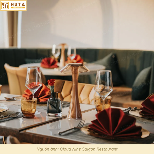 Cho Thuê Đèn Led Để Bàn Mã ET1 | Điều Chỉnh Độ Sáng | Decor Sự Kiện