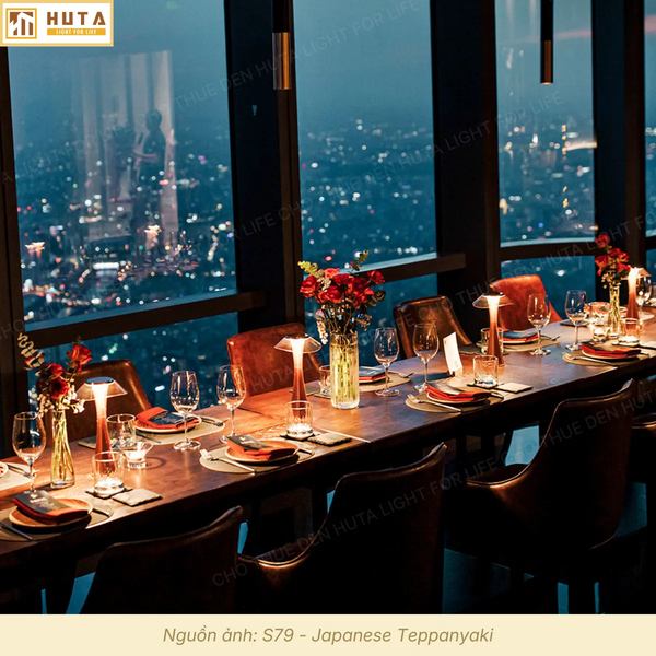 Cho Thuê Đèn Led Để Bàn Mã ET1 | Điều Chỉnh Độ Sáng | Decor Sự Kiện