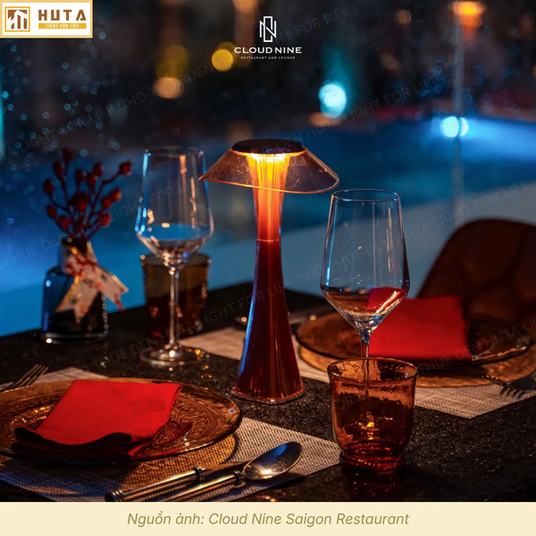 Cho Thuê Đèn Led Để Bàn Mã ET1 | Điều Chỉnh Độ Sáng | Decor Sự Kiện