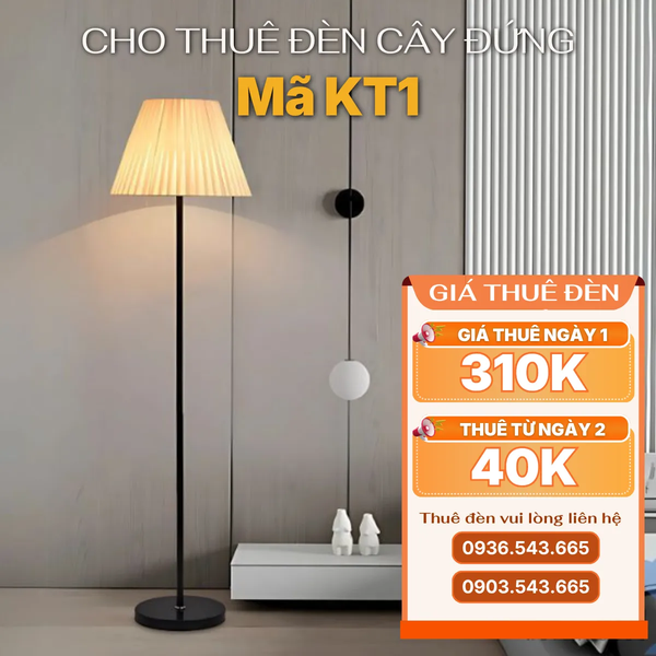 Cho Thuê Đèn Cây Đứng KT1 | Decor Không Gian | Quay Phim, Chụp Ảnh
