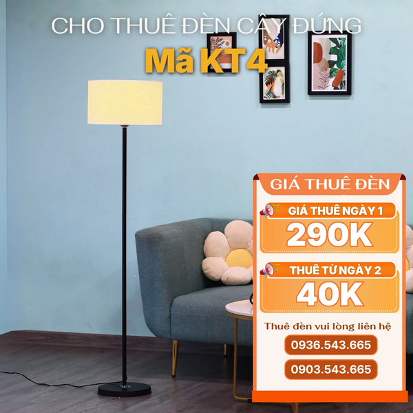 Cho Thuê Đèn Cây Đứng KT4 | Quay Phim, Chụp Ảnh | Điều Chỉnh Ánh Sáng