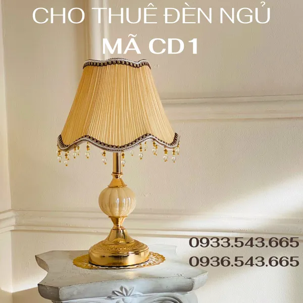 Cho Thuê Đèn Ngủ Thân Kim Loại Mã CD1