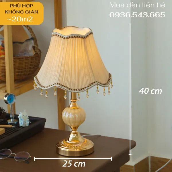 Cho Thuê Đèn Ngủ Thân Kim Loại Mã CD1