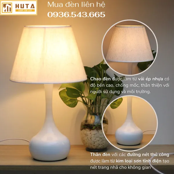 Cho Thuê Đèn Ngủ Thân Kim Loại Mã T3