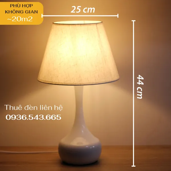 Cho Thuê Đèn Ngủ Thân Kim Loại Mã T3