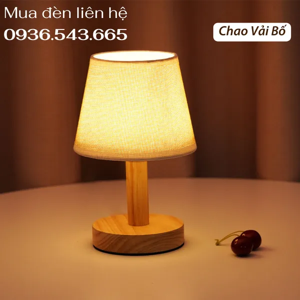 Cho Thuê Đèn Decor Thân Gỗ Mã G9