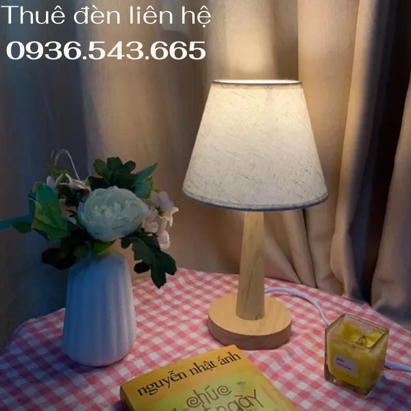 Cho Thuê Đèn Ngủ Thân Gỗ Mã G2