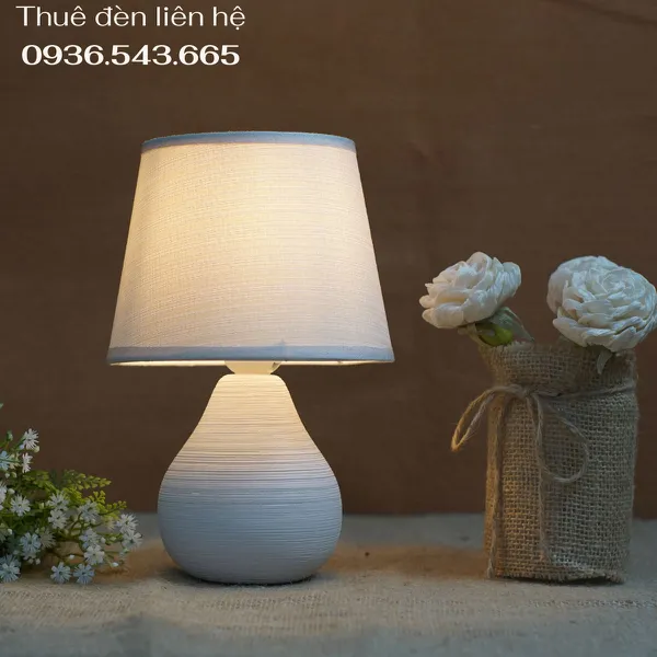 Cho Thuê Đèn Ngủ Thân Gốm Sứ Mã S1