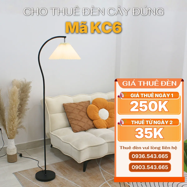 Cho Thuê Đèn Cây Đứng KC6 | Ba Màu Ánh Sáng | Quay Phim, Chụp Ảnh
