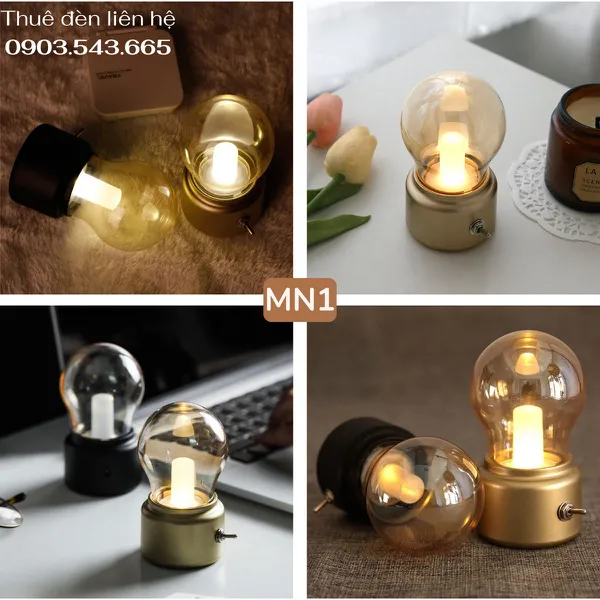 Cho Thuê Đèn Bàn Cảm Ứng Trang Trí Bàn Tiệc Mã MN1