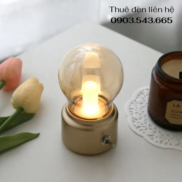 Cho Thuê Đèn Bàn Cảm Ứng Trang Trí Bàn Tiệc Mã MN1