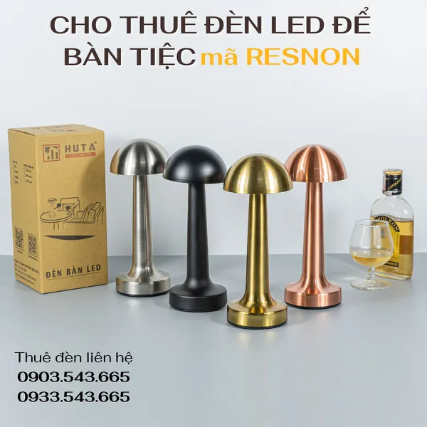 Cho Thuê Đèn Trang Trí Bàn Tiệc Mã RESNON