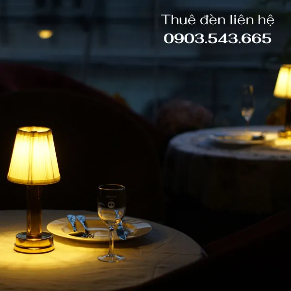 Cho Thuê Đèn Trang Trí Bàn Tiệc Mã RESBED1