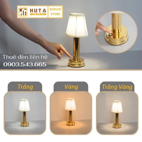 Cho Thuê Đèn Trang Trí Bàn Tiệc Mã RESBED1