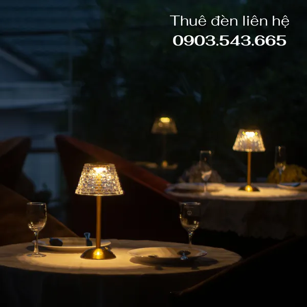Cho Thuê Đèn Trang Trí Bàn Tiệc Mã RESBED3