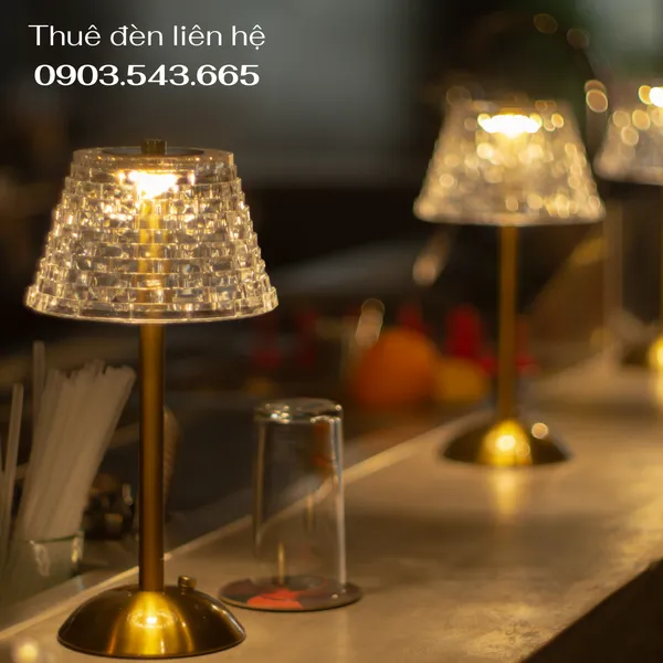 Cho Thuê Đèn Trang Trí Bàn Tiệc Mã RESBED3