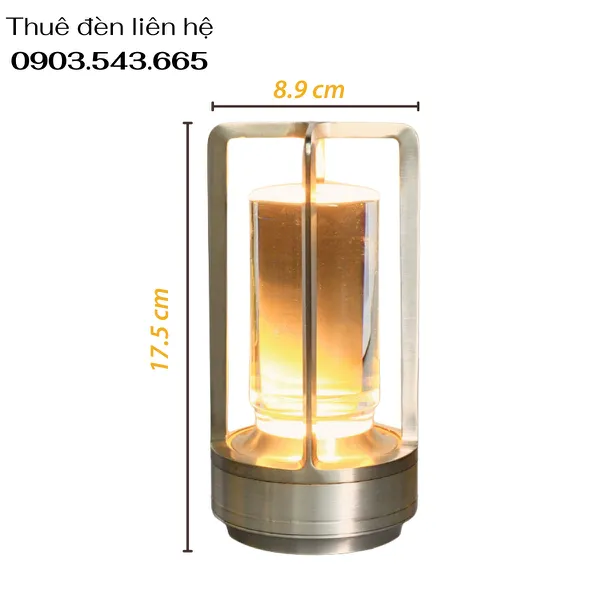 Cho Thuê Đèn Bàn Cảm Ứng Trang Trí Bàn Tiệc Mã RESNEN
