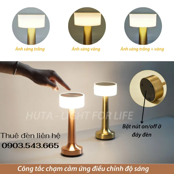 Cho Thuê Đèn Trang Trí Bàn Tiệc Mã RESTA