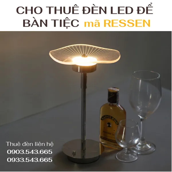 Cho Thuê Đèn Bàn Cảm Ứng Mã RESSEN