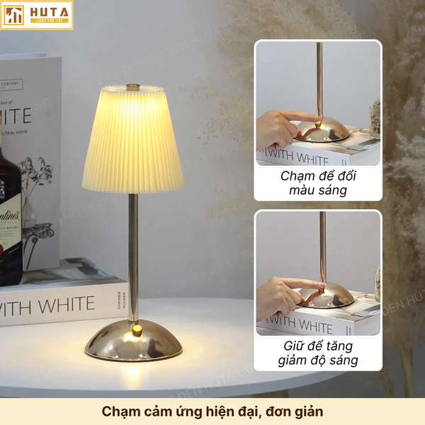 Cho Thuê Đèn Led Để Bàn Mã RESBED5 | Chạm Cảm Ứng | Decor Sự Kiện