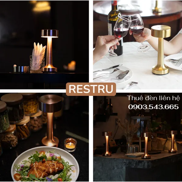 Cho Thuê Đèn Bàn Cảm Ứng  Mã RESTRU