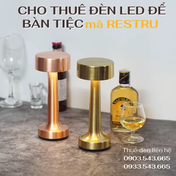 Cho Thuê Đèn Bàn Cảm Ứng  Mã RESTRU