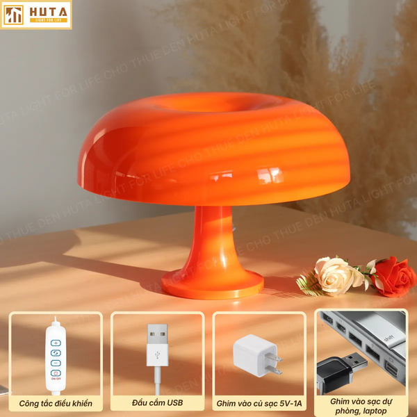 Cho Thuê Đèn Bàn Decor LUMO | Điều Chỉnh Ánh Sáng | Quay Phim, Chụp Ảnh