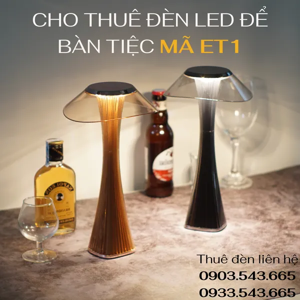 Cho Thuê Đèn Led Để Bàn Mã ET1
