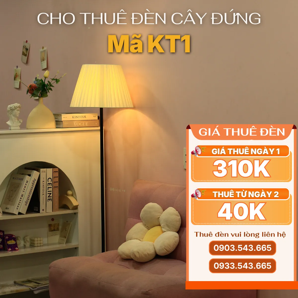 Cho Thuê Đèn Cây Đứng KT1 | Decor Không Gian | Quay Phim, Chụp Ảnh