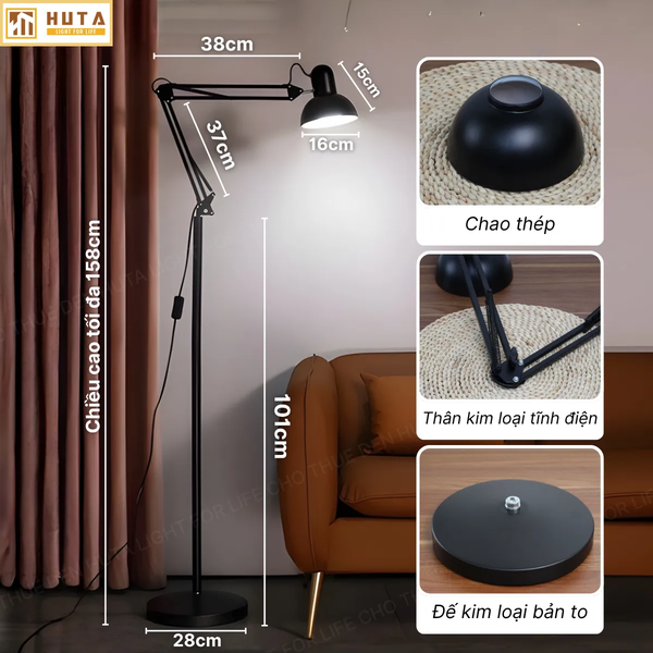 Cho Thuê Đèn Cây Đứng KC1 | Quay Phim, Chụp Ảnh | Ba Màu Ánh Sáng