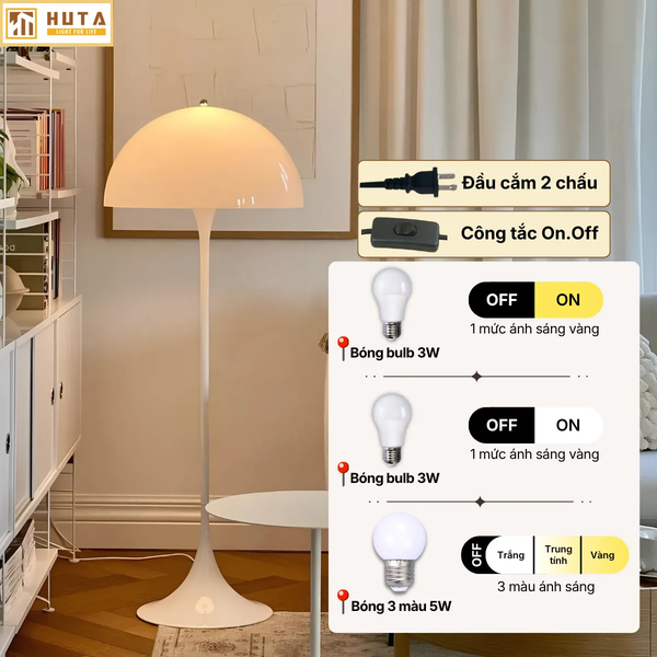 Cho Thuê Đèn Cây Đứng KT10 | Nhiều Màu Ánh Sáng | Điều Chỉnh Độ Sáng